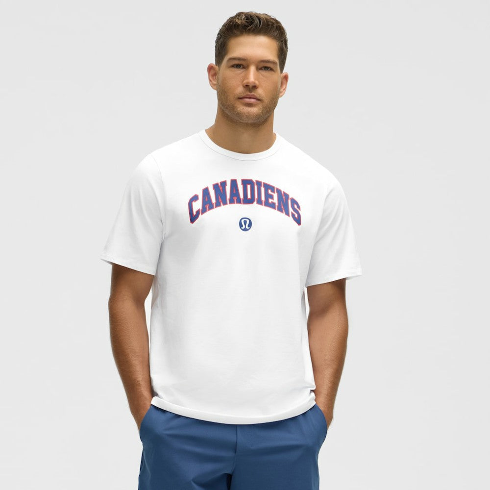 Montreal Canadiens lululemon Organic Cotton Classic-Fit T-Shirt - White | US 203170070