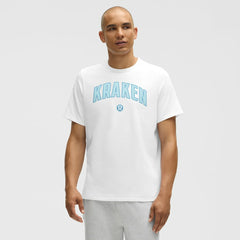 Seattle Kraken lululemon Organic Cotton Classic-Fit T-Shirt - White | US 203170072