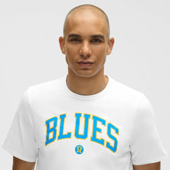 St. Louis Blues lululemon Organic Cotton Classic-Fit T-Shirt - White | US 203170073