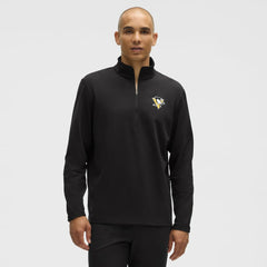 Pittsburgh Penguins lululemon Soft Jersey Half-Zip Pullover - Black | US 203170098