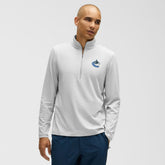 Vancouver Canucks lululemon Soft Jersey Half-Zip Pullover - Heather Gray | US 203170117