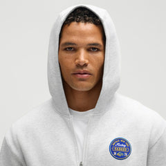 Buffalo Sabres lululemon Steady State Full-Zip Hoodie - Heathered Core Ultra Light Grey | US 203170174