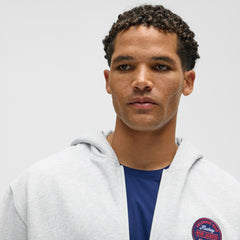 Columbus Blue Jackets lululemon Steady State Full-Zip Hoodie - Heathered Core Ultra Light Grey | US 203170179