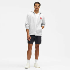 Detroit Red Wings lululemon Steady State Full-Zip Hoodie - Heathered Core Ultra Light Grey | US 203170181