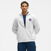 Edmonton Oilers lululemon Steady State Full-Zip Hoodie - Heathered Core Ultra Light Grey | US 203170182