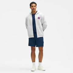 Edmonton Oilers lululemon Steady State Full-Zip Hoodie - Heathered Core Ultra Light Grey | US 203170182
