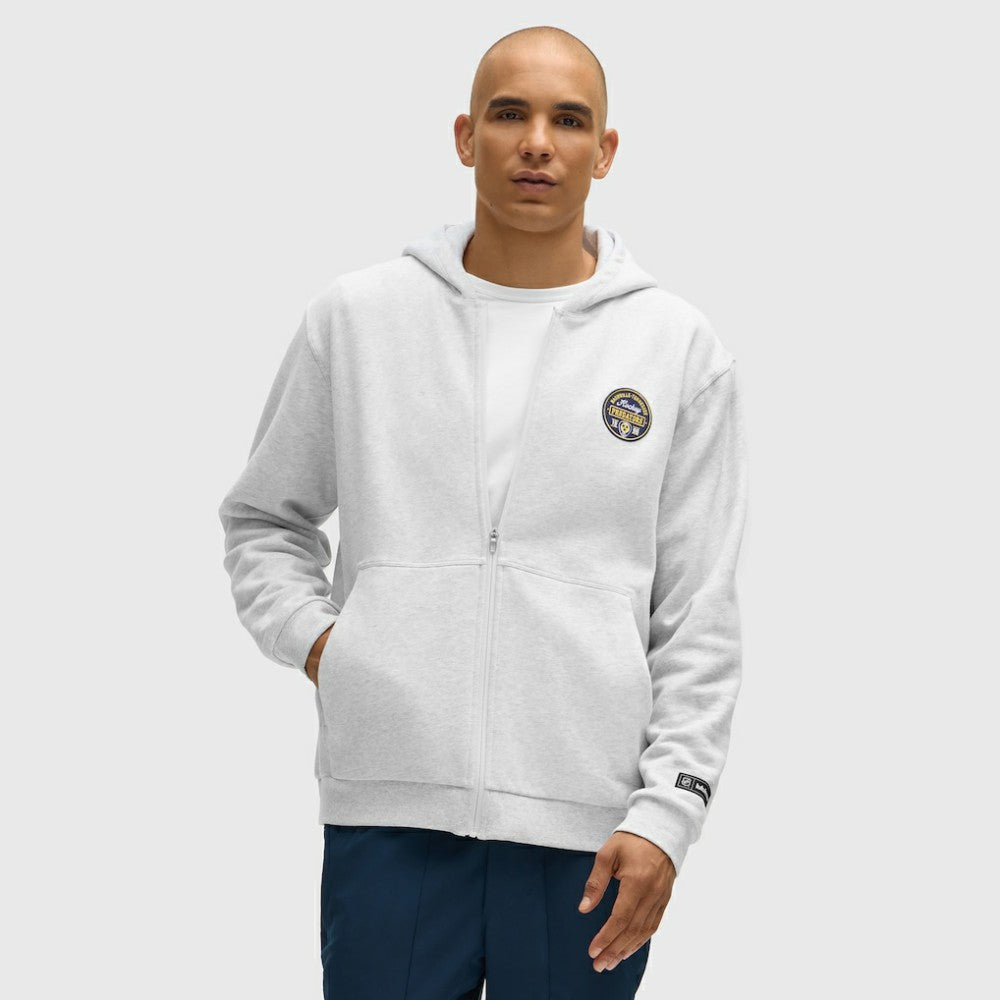 Nashville Predators lululemon Steady State Full-Zip Hoodie - Heathered Core Ultra Light Grey | US 203170187