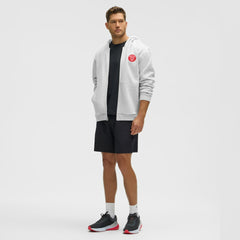 New Jersey Devils lululemon Steady State Full-Zip Hoodie - Heathered Core Ultra Light Grey | US 203170188
