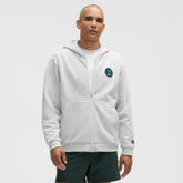San Jose Sharks lululemon Steady State Full-Zip Hoodie - Heathered Core Ultra Light Grey | US 203170194