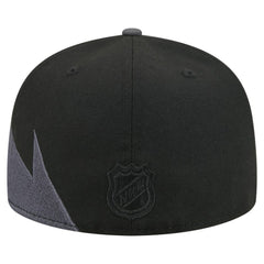 Chicago Blackhawks New Era Spikes 59FIFTY Fitted Hat - Black | US 203170279