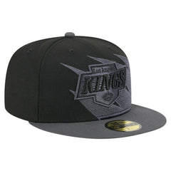Los Angeles Kings New Era Spikes 59FIFTY Fitted Hat - Black | US 203170281