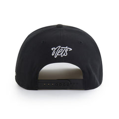 Brooklyn Nets Brand Seen by '47 Sorry I Was Hooping Hitch Adjustable Hat Black - 47 brand