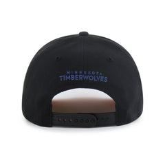 Minnesota Timberwolves Brand Seen by '47 Sorry I Was Hooping Hitch Adjustable Hat Black - 47 brand