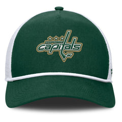 Washington Capitals Fanatics Bermuda A-Frame Adjustable Hat - Green/White | US 203170639