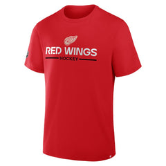 Detroit Red Wings Fanatics Centennial T-Shirt - Red | US 203171191