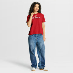 Detroit Red Wings Fanatics Women's Centennial T-Shirt - Red | US 203171197