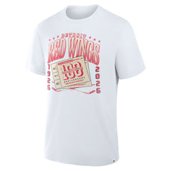 Detroit Red Wings Fanatics Centennial Legacy T-Shirt - White | US 203171259