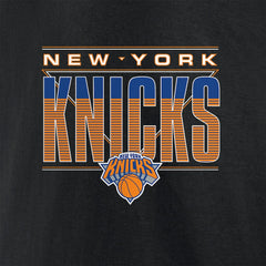New York Knicks Striped T-Shirt Black outlet