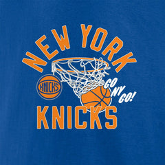 New York Knicks Swishing Hoop T-Shirt Blue outlet