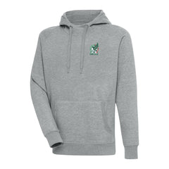 Mexico National Team Antigua Takeover Pullover Hoodie Heather Gray