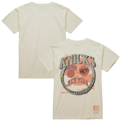 New York Knicks Big & Tall Hardwood Classics Crown Jewels T-Shirt White - Mitchell & Ness