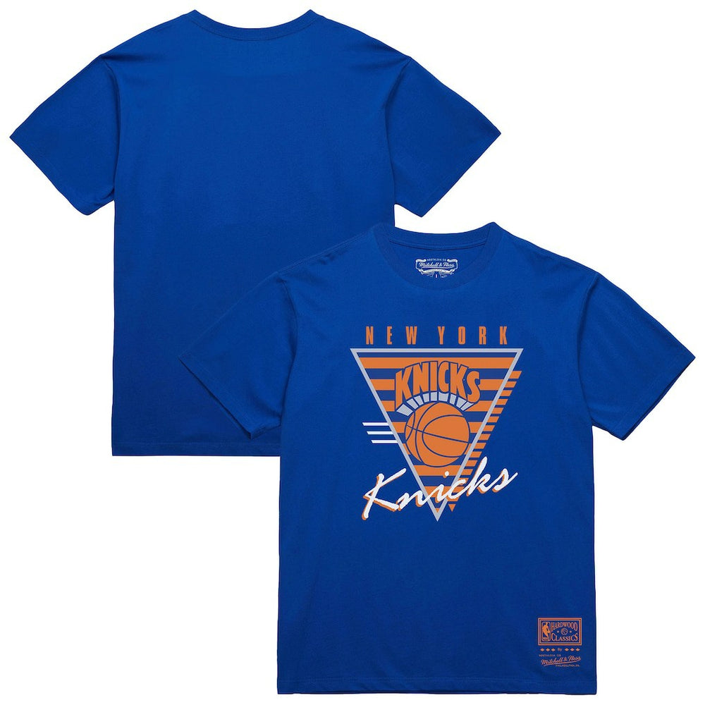 New York Knicks Big & Tall Hardwood Classics Final Seconds T-Shirt Blue - Mitchell & Ness outlet