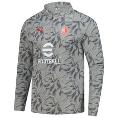 AC Milan 2025/26 Pre-Match dryCell Quarter-Zip Top Gray - Puma sale