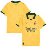 AC Milan Youth 2025/26 Third Replica Jersey Yellow - Puma discount