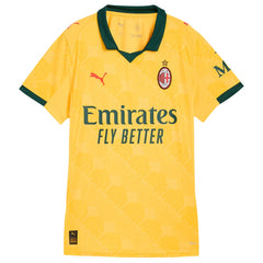 AC Milan Women's 2025/26 Third Replica Jersey Yellow - Puma on sale