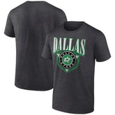 Dallas Stars Retro Seal T-Shirt - Charcoal | US 203175577
