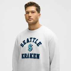 Seattle Kraken lululemon Steady State Crew - Heathered Core Ultra Light Grey | US 203175629