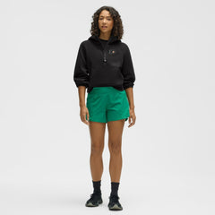 Philadelphia Flyers lululemon Women's Scuba Oversized Half-Zip Hoodie - Black | US 203175762