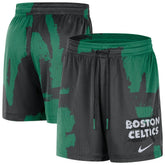 Boston Celtics Courtside Club Dri-FIT Practice Shorts Black/Kelly Green - Nike outlet