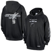 San Antonio Spurs Courtside Club Premium Hoodie Black - Nike outlet