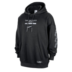 San Antonio Spurs Courtside Club Premium Hoodie Black - Nike outlet