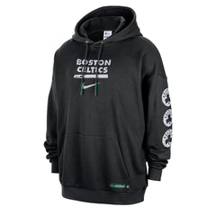 Boston Celtics Courtside Club Premium Hoodie Black - Nike