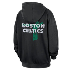 Boston Celtics Courtside Club Premium Hoodie Black - Nike