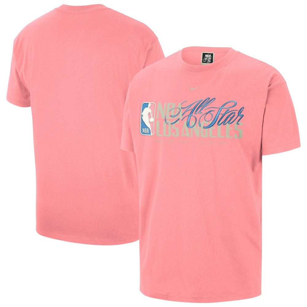 2026 NBA All-Star Game Max90 Wordmark T-Shirt Pink - Nike