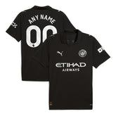 Manchester City 2025/26 Away Replica Custom Jersey Black - Puma outlet