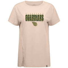 Cleveland Guardians Levelwear Women's Influx Protect W T-Shirt - Khaki T-shirts