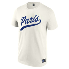 Paris Saint-Germain Collegiate T-Shirt Cream - Fanatics