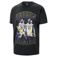 LeBron James Los Angeles Lakers Unisex Athlete T-Shirt Black - Nike