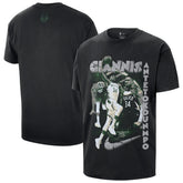 Giannis Antetokounmpo Milwaukee Bucks Unisex Athlete T-Shirt Black - Nike