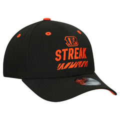 Cincinnati Bengals New Era STREAK Season Ticket Member 39THIRTY Flex Hat - Black Hats