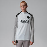 Paris Saint-Germain Jordan Brand Men's Strike Drill Quarter-Zip Long Sleeve Dri-FIT Top White - Jordan outlet
