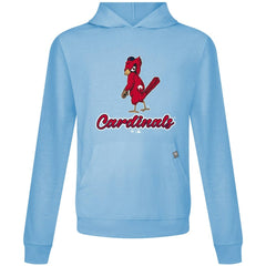 St. Louis Cardinals Levelwear Seeing Red Relay Pullover Hoodie - Light Blue Hoodies