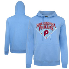 Philadelphia Phillies Levelwear Phantastic Podium Pullover Hoodie - Light Blue Hoodies