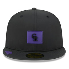 Colorado Rockies New Era 2026 Clubhouse 59FIFTY Fitted Hat - Black Hats