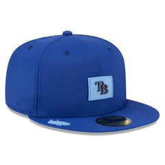 Tampa Bay Rays New Era 2026 Clubhouse 59FIFTY Fitted Hat - Blue Hats