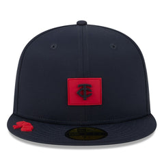 Minnesota Twins New Era 2026 Clubhouse 59FIFTY Fitted Hat - Navy Hats